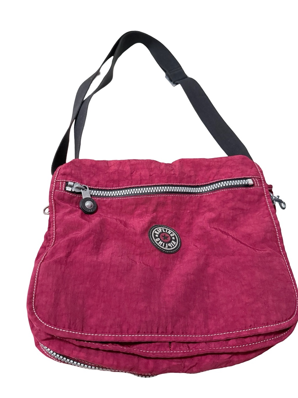 Kipling Dark Red Crossbody Shoulder Bag